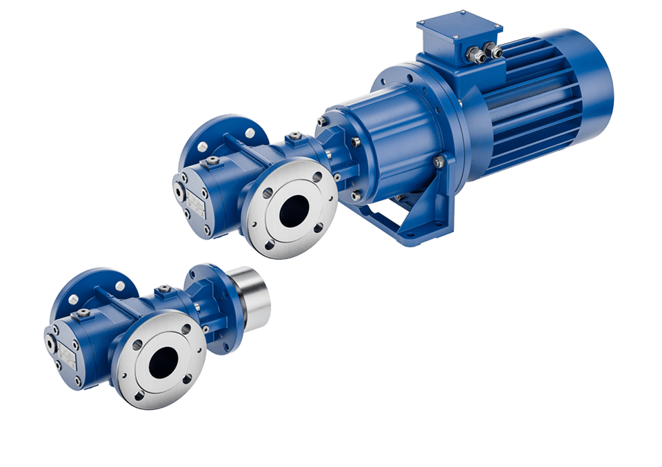 KRAL Screw Pumps with Magnetic Coupling.
